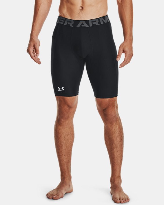Herren HeatGear® Armour Long Shorts mit Tasche, Black, pdpMainDesktop image number 0
